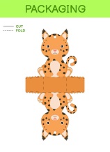 çocuklar için hazır hayvan model maketi şablonu, paper craft model animals